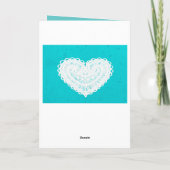 あなたはいつも私のためにそこに居てくれてありがとう カード (裏面)