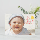 あなたはいつも私のサンシャインフォト招待状 招待状 (スタンド正面)