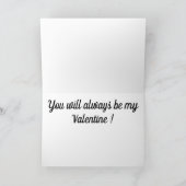 あなたはいつも私のバレンタイン！ 案内状 (内部)