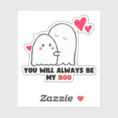 あなたはいつも私のブー、かわいいバレンタインデー シール (シート)