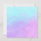 あなたはいつも私の心とハートパステルカード (裏面)