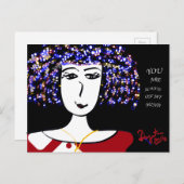 あなたはいつも私の心の中にいる – はがき (正面/裏面)