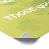 あなたはいつも…のための壁を持っているだろうか… カスタマイズ -  ポスター (角)