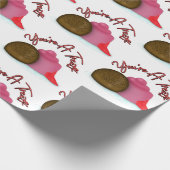 あなたはおごり一杯のストロベリーバレンタインデー ラッピングペーパー (角)