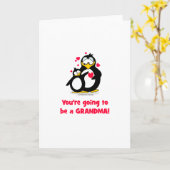 あなたはおばあちゃんになる カード (黄色い花)