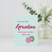 あなたはおばあちゃんは皆が引用文を望む シーズンカード (スタンド正面)