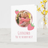 あなたはおばあちゃん最高の カード (黄色い花)