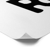 あなたはおもしろいの意見はレシピの一部ではない ポスター (角)