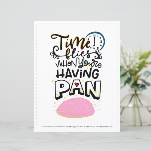 あなたはおもしろいを有する場合は時間が経過し、8x10にトリム (スタンド正面)