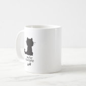 あなたはおもしろい遊Pawsome On Words Coffee Mag コーヒーマグカップ (正面左)