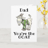 あなたはおもしろい、GOATのパーソナル化 カード (黄色い花)