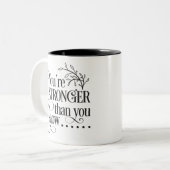 あなたはお前が知っているより強い ツートーンマグカップ (正面左)