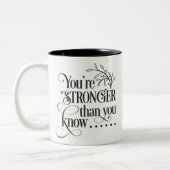 あなたはお前が知っているより強い ツートーンマグカップ (左)