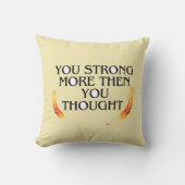 あなたはお前よりも強考えい-エレガント金ゴールド・モティ クッション (正面)