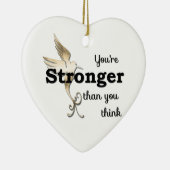 あなたはお前より強考えい セラミックオーナメント (右)