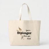あなたはお前より強考えい ラージトートバッグ (正面)