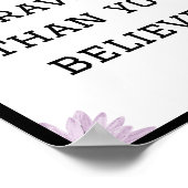 あなたはお前よ信じり、引用文 ポスター (角)