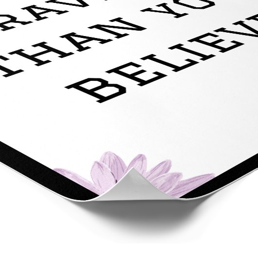 あなたはお前よ信じり、引用文 ポスター (角)