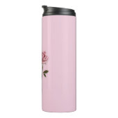 あなたはお最高の母さんの日のピンクのバラ タンブラー (回転右)