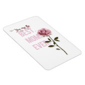 あなたはお最高の母さんの日のピンクのバラ マグネット (右側)