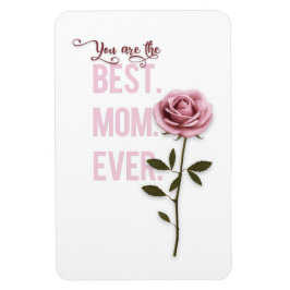 あなたはお最高の母さんの日のピンクのバラ マグネット