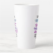 あなたはお最高の母さんはあなたは唯一の カフェラテマグ (正面)