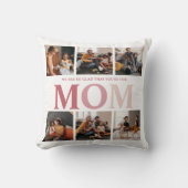 あなたはお母さんはうれしい | 写真カスタムコラージュ クッション (正面)