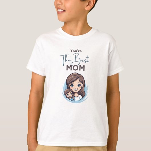 あなたはお母さ最高のん Tシャツ (正面)
