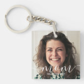 あなたはお母最高のさん |フォトキモダンークラシックチャ キーホルダー (正面)