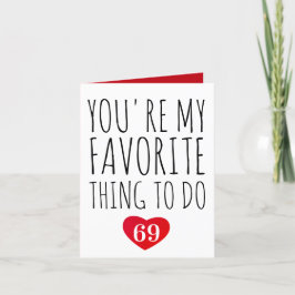 あなたはお気に入りのやらなけおもしろいればないけない サンキューカード