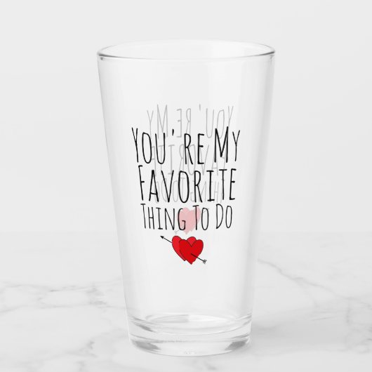 あなたはお気に入りのやらなけおもしろいればないけない タンブラーグラス (正面)