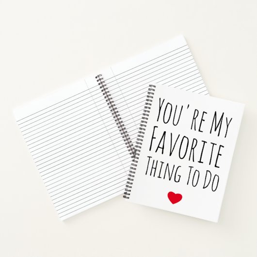 あなたはお気に入りのやらなけおもしろいればないけない ノートブック (内部)