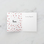 あなたはお気に入りの夫おもしろいVday - Valentines シーズンカード (内部)