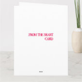 あなたはお気に入りの娘あいさつ状 カード (裏面)