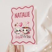 あなたはお茶に砂糖を カード