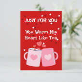 あなたはお茶の時間デライトカード サンキューカード (スタンド正面)