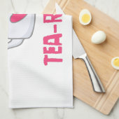 あなたはお茶を飲む キッチンタオル (四つ折り)