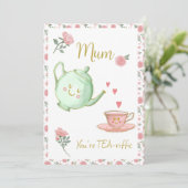 あなたはお茶を飲むMum シーズンカード (スタンド正面)