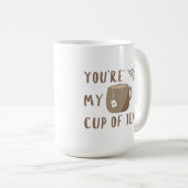 あなたはお茶 コーヒーマグカップ (正面右)