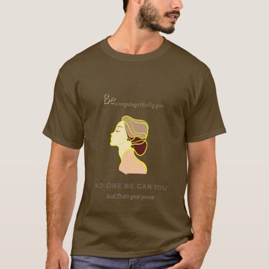 あなたはかけがえのない存在 Tシャツ (正面)