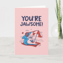 あなたはかわいいおもしろいシャーク・バレンタインデー