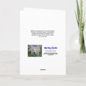 あなたはかわいい子お気に入りの猫たち人間の母の日 カード (裏面)