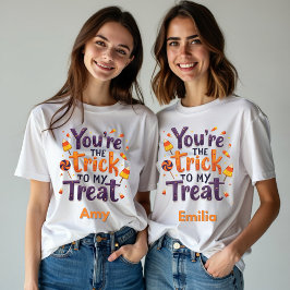 あなたはかわいい私のトリートハロウィーン スウェットシャツ