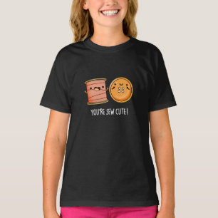 あなたはかわいい裁縫プンダークBG Tシャツ