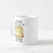 あなたはかわいい コーヒーマグカップ (正面左)