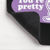 あなたはかわいらしい醜い マウスパッド (コーナー)