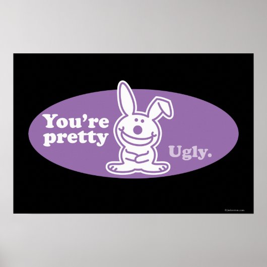 あなたはかわいらし醜い ポスター (正面)