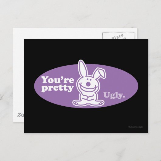 あなたはかわいらし醜い ポストカード (正面/裏面)