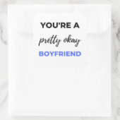 あなたはかわいらしA Ok Boyer Black スクエアシール (バッグ)