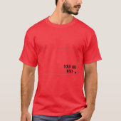 あなたはここにいます Tシャツ (正面)